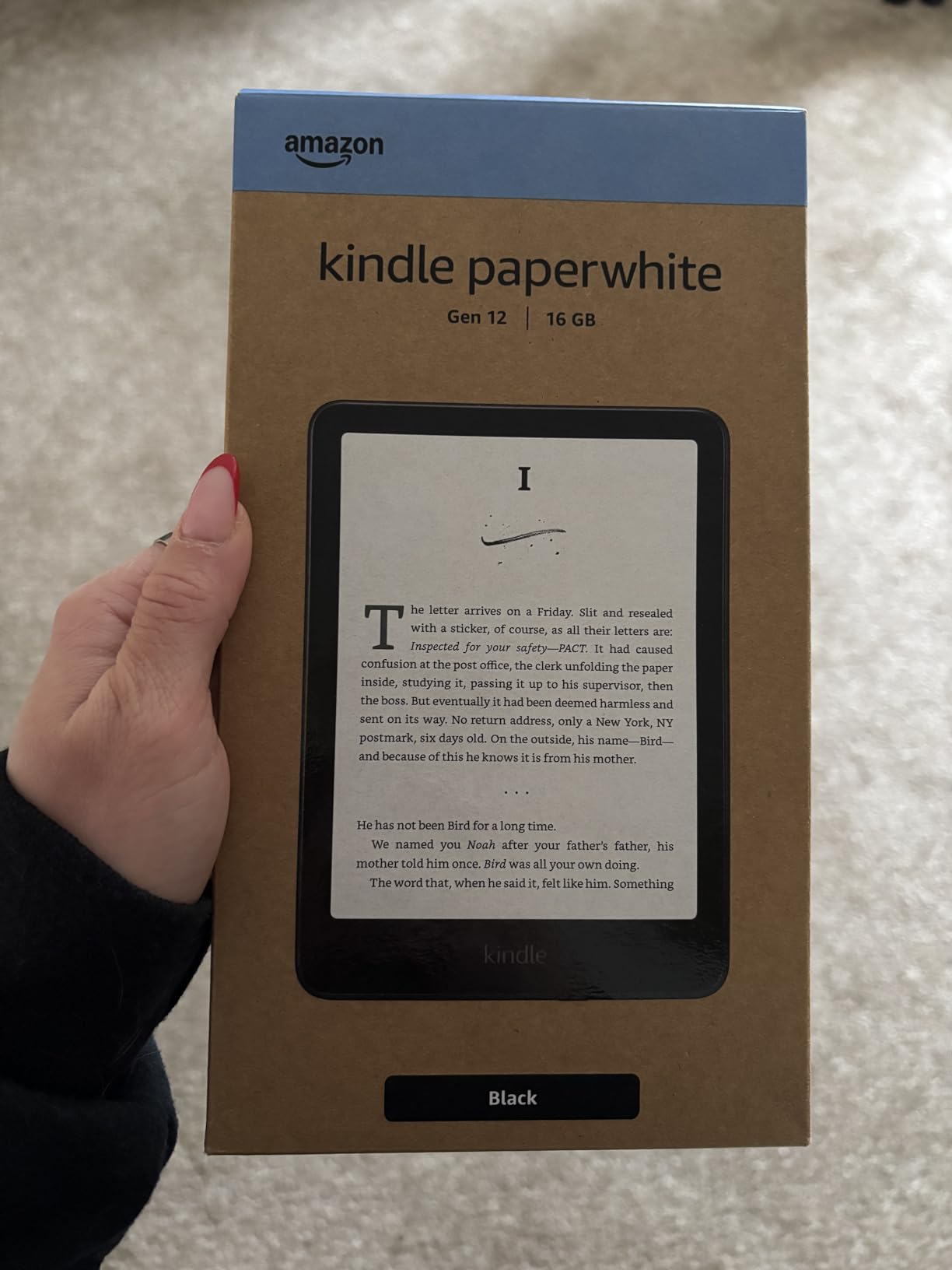 Amazon Kindle Paperwhite 16GB (newest model) - 20% faster, with new 7