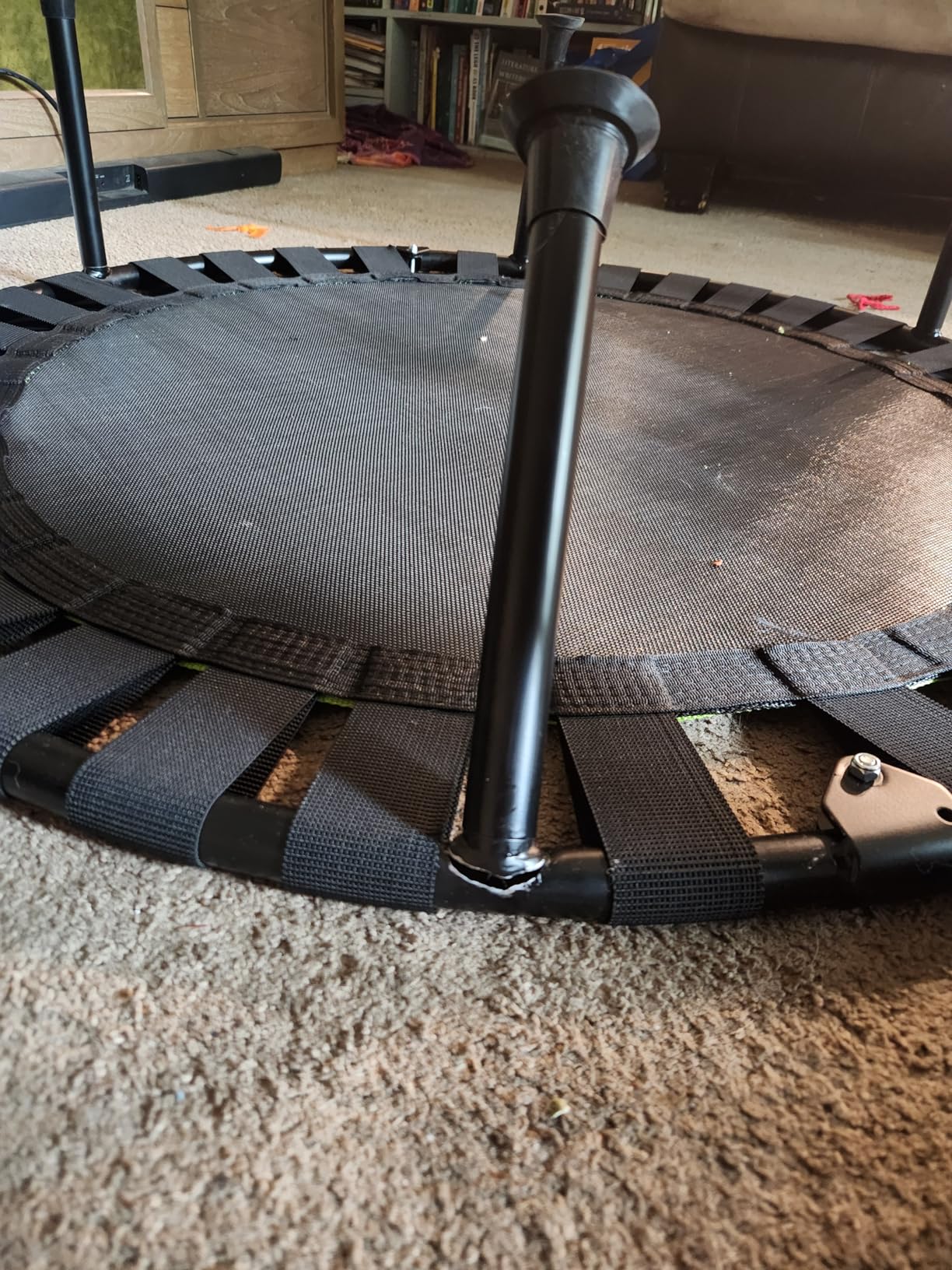 ZCMHAXJ Foldable Mini Trampoline customer photo 2