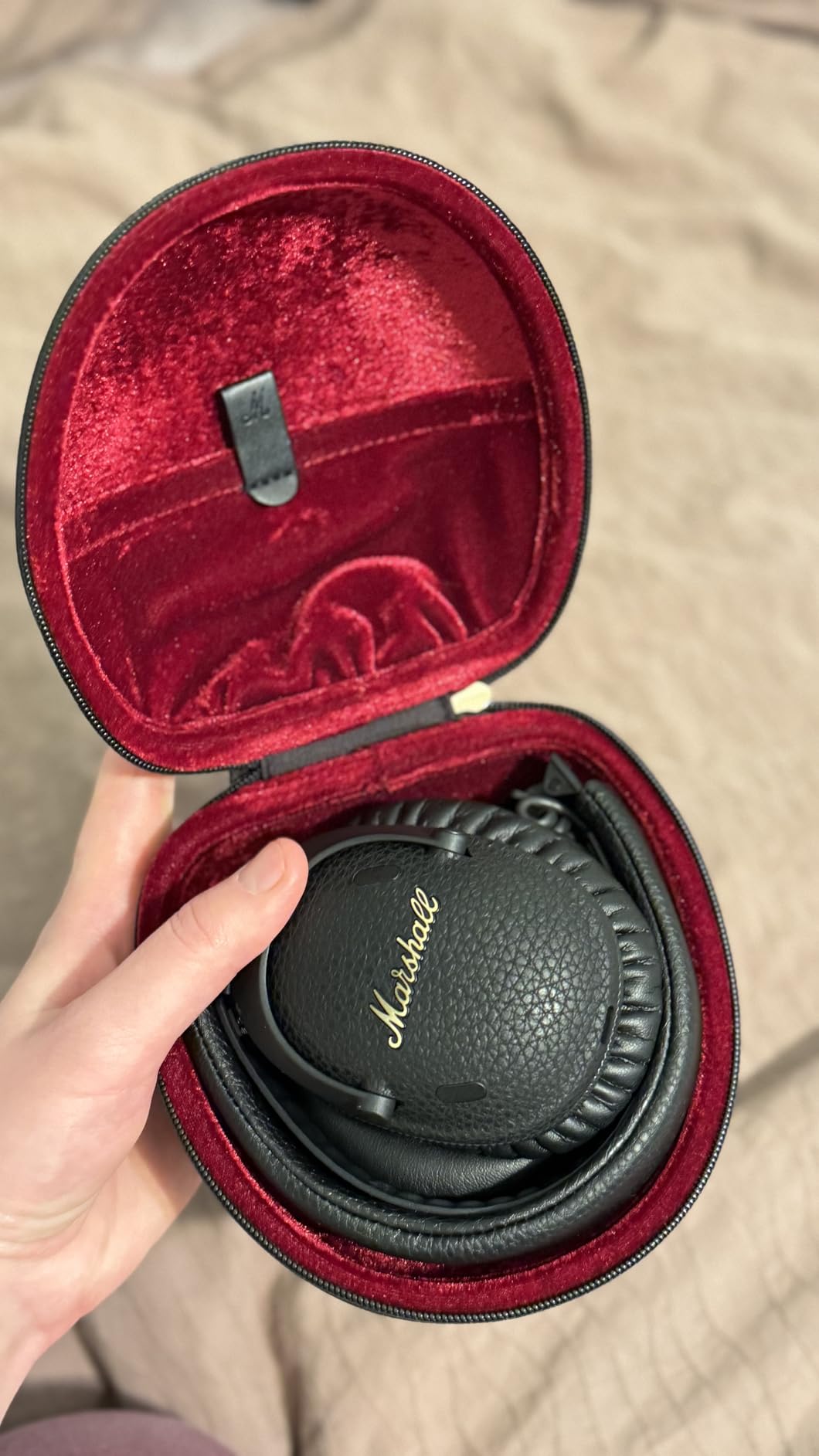 Marshall Monitor III A.N.C. Over-Ear Bluetooth Headphones - Active Noise Cancelling with Microphone | 100+ Hrs Wireless Playtime | Lightweight, Foldable Design for Travel - Black customer photo 2