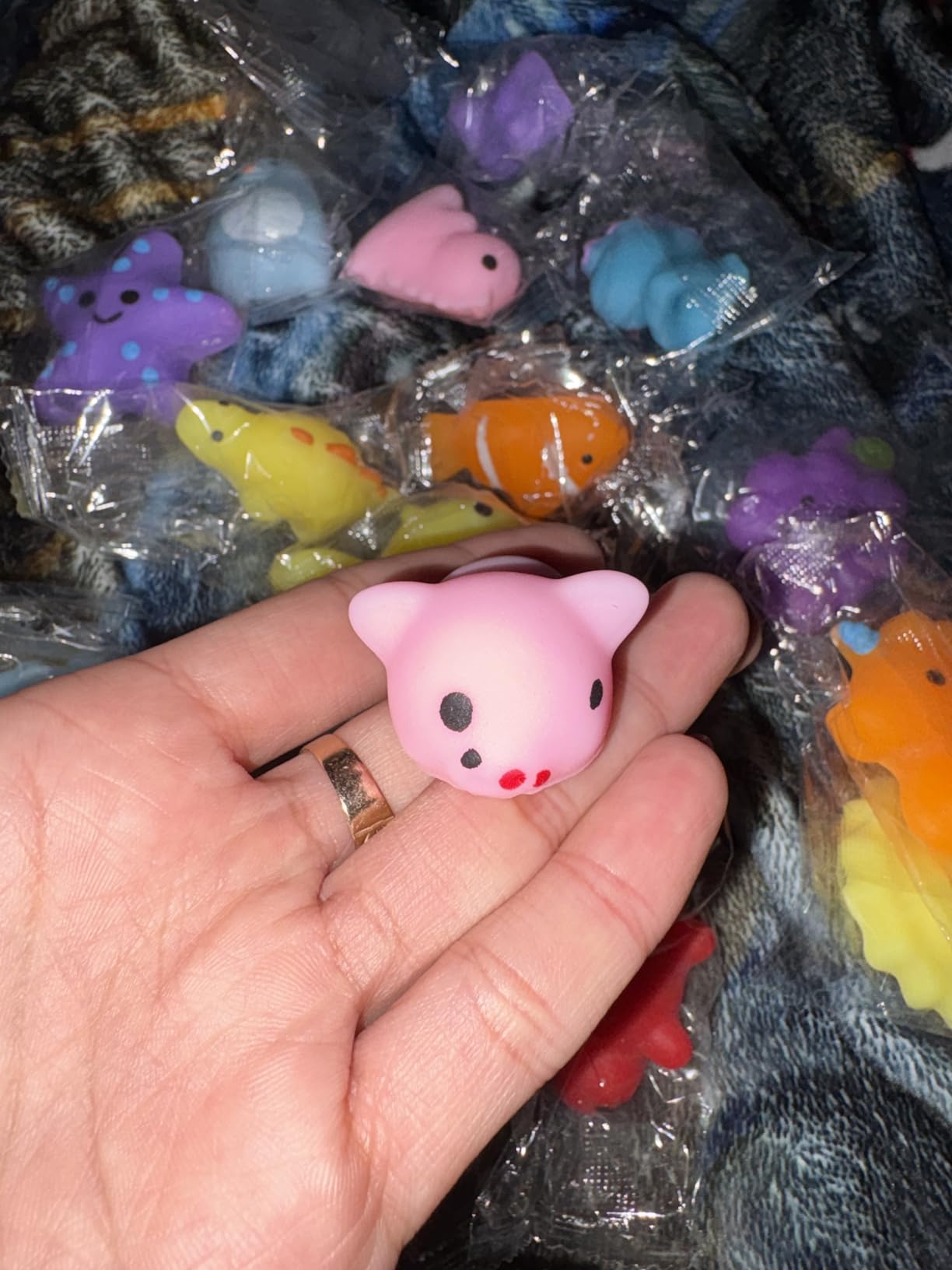 30 Pack Squishy Toys, Kawaii Squishies Party Favors for Kids 4-8 8-12 Treasure Box Toys for Classroom Birthday Xmas Gifts Goodie Bag Mini Animals Mochi Squishy Stress Relief Sensory Toys Random customer photo 1
