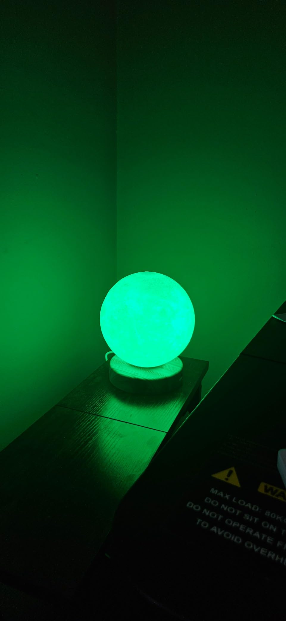 Aoife 520nm Green Light Desk Lamp Modes 5 Brightness Levels Narrow Band Green LED Multi-Mode Warm Natural Cold White Desk Lamp with Remote Charging Port customer photo 1
