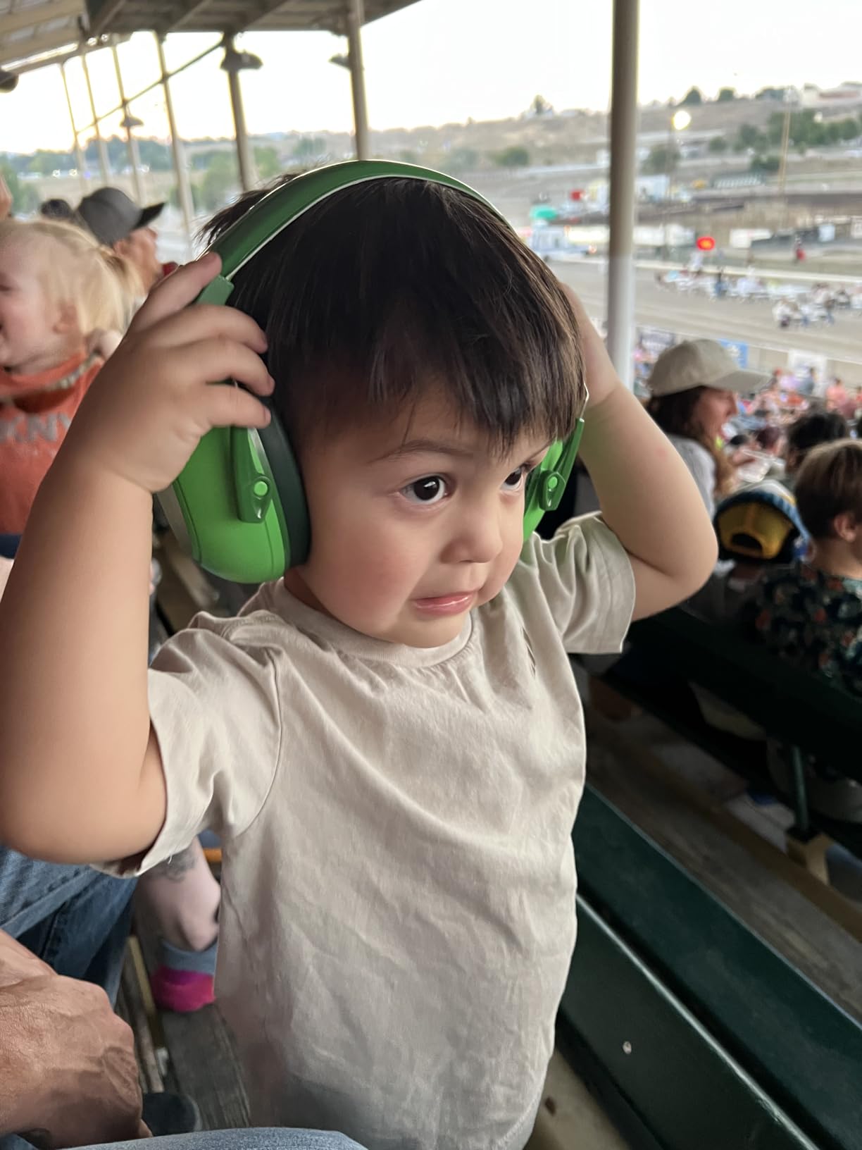 Floriogra Noise Cancelling Headphones for Kids, Kids Ear Protection 28dB SNR Noise Reduction Ear Muffs for Toddler/Children, Hearing Protection For Monster Jam, Concerts, Fireworks customer photo 2