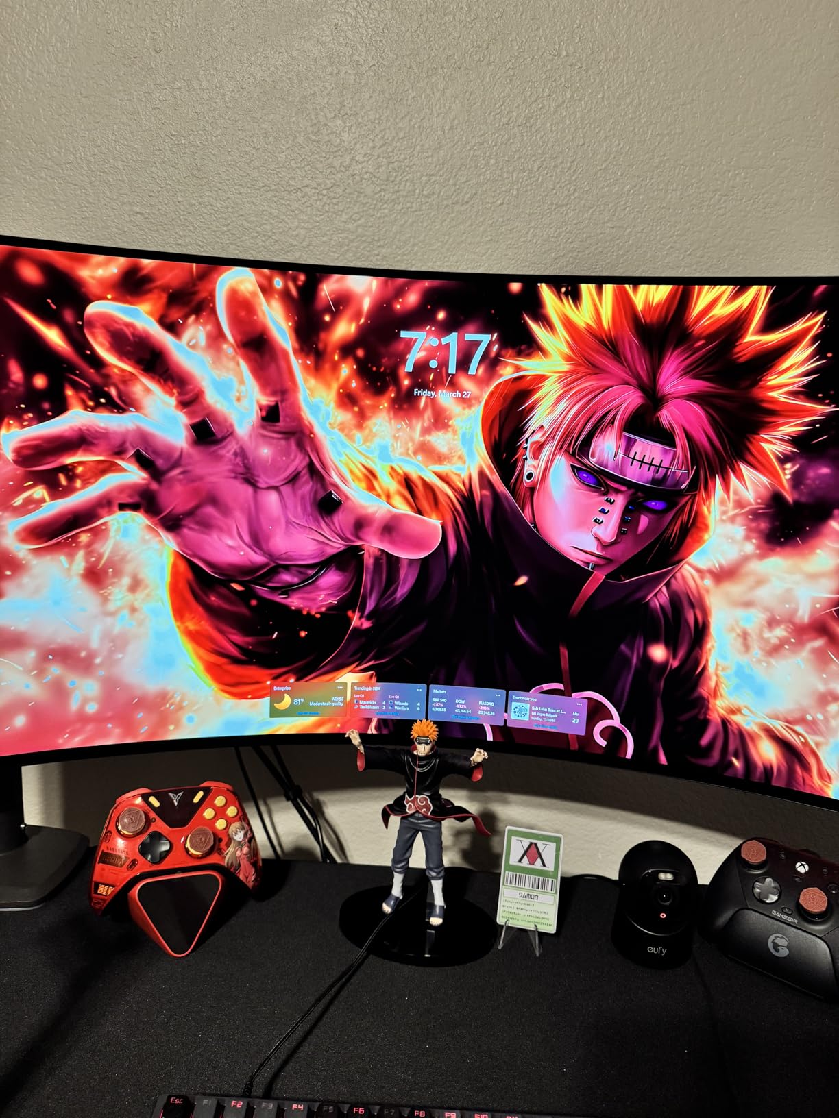 LG 45GX950A-B 45-inch Ultragear 5K2K WUHD (5120 x 2160) OLED Curved Gaming Monitor, Dual-Mode, 165Hz, 0.03ms, NVIDIA G-Sync, AMD FreeSync Premium Pro, HDR True Black 400, USB Type-C 90W, DP2.1 customer photo 2