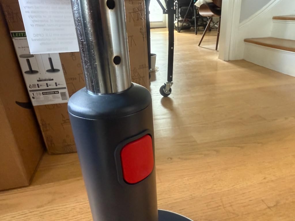 Leitz Ergo Active Sit Stand 2 in 1 Stool, Adjustable Ergonomic Wobble Chair, Strong and Stable for Office and Home (65180089-NA) customer photo 2
