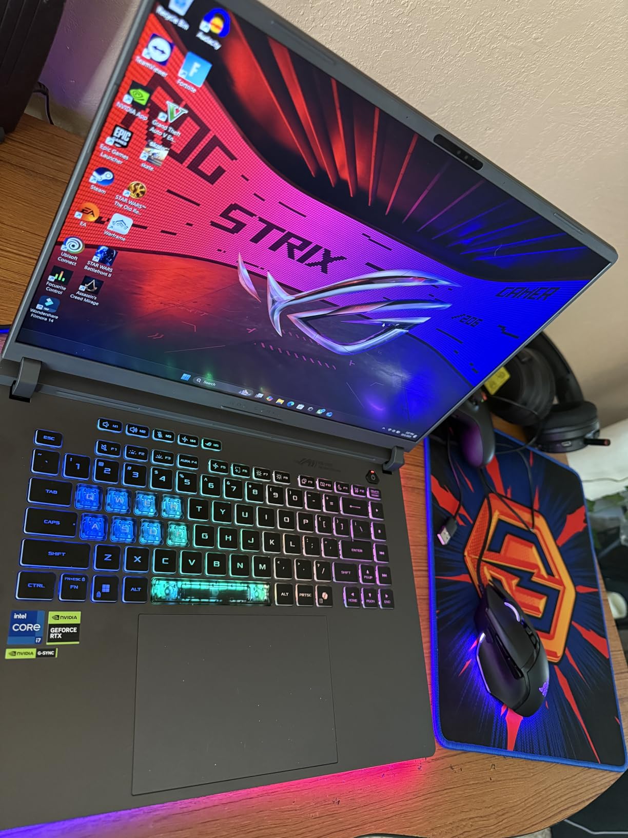 ASUS ROG Strix G16 (2025) Gaming Laptop, 16-inch FHD+ 16:10 165Hz/3ms, NVIDIA GeForce RTX 5060, Intel Core i7 Processor 14650HX, 16GB DDR5, 1TB Gen 4 SSD, Wi-Fi 7, Windows 11 Home, G615JMR-AS74 customer photo 1