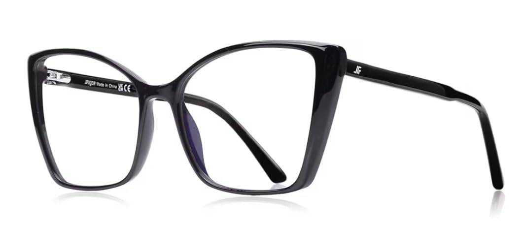 Women's 2 Pack Indoor Fluorescent-41 Rose & Outdoor Fluorescent-60 Brown Cat Eye Tinted Blue Light Blocking Glasses for Migraine, Light Sensitivity, Photophobia LED Gaming Computer Screen Glare customer photo 1