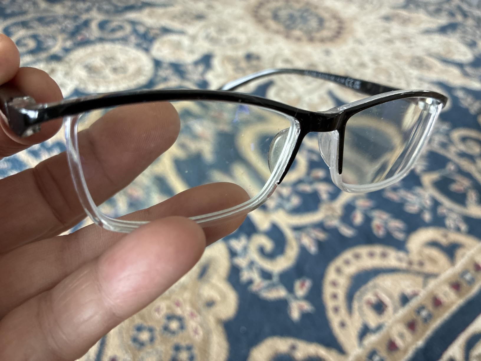 6Pack Reading Glasses Men, Spring Hinge Blue Light Blocking Readers, Lightweight TR90 Computer Magnifying Eyeglasses customer photo 1