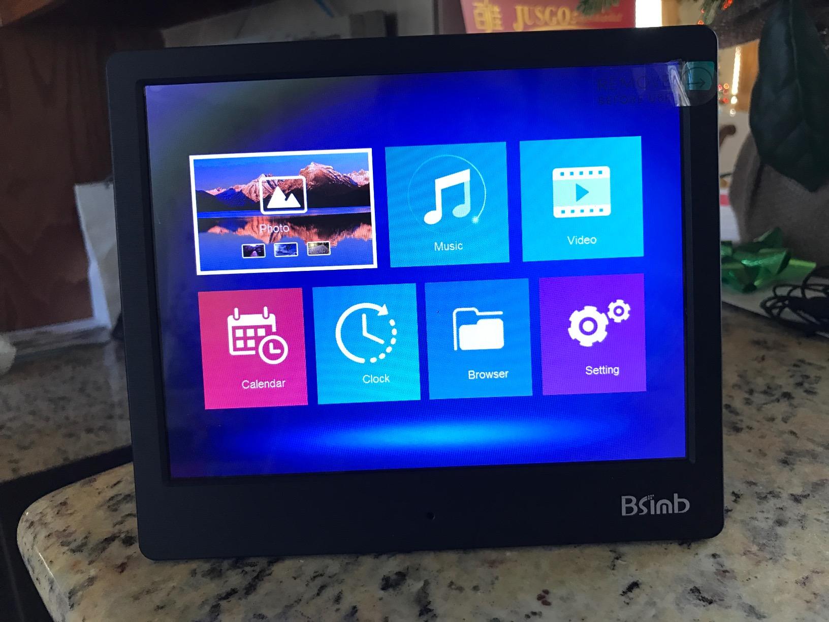 BSIMB 32 Inch Digital Calendar Wall Touch Screen - Chore Chart, Meal Planner, Rewards System, Photo Display, Smart Electronic Calendar for Family Schedules customer photo 1
