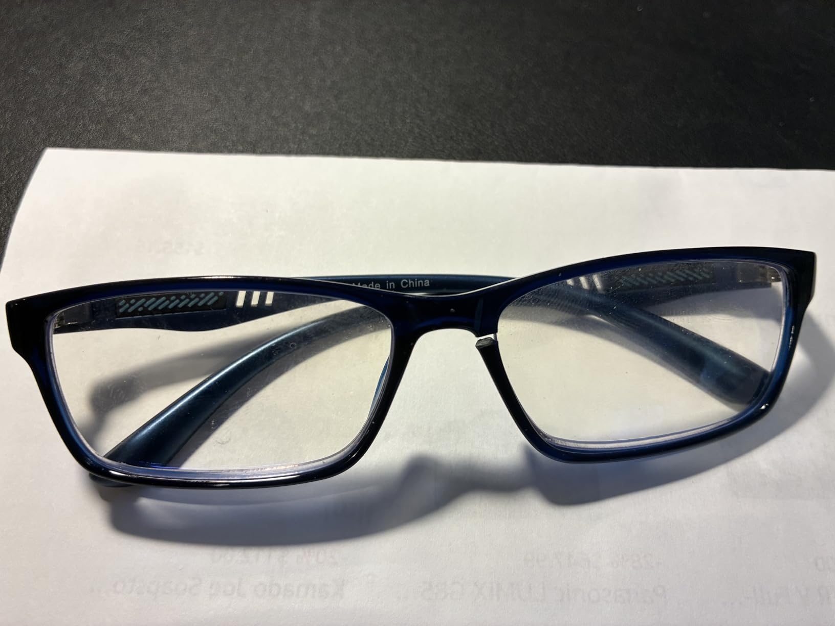 CARA Extremely Lightweight Progressive Multifocus Reading Glasses for Men No-Line Blue Light Blocking Computer Readers 2Pack, 2.50x customer photo 1