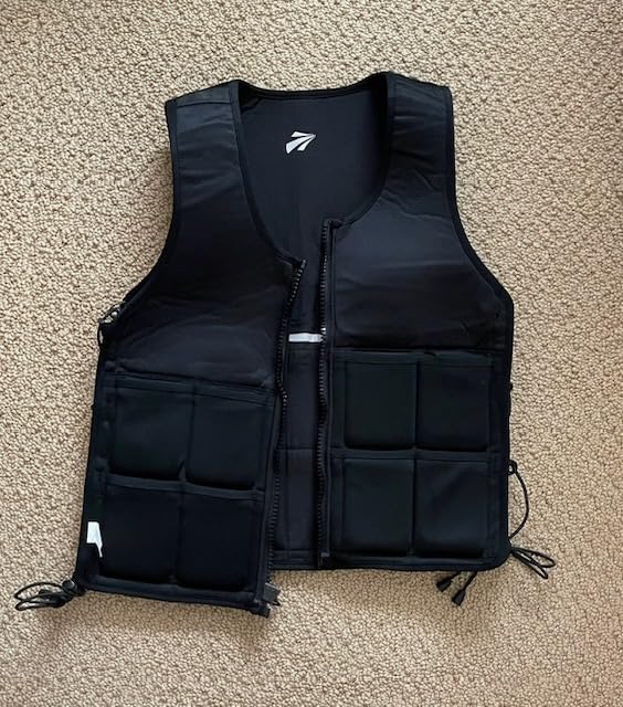 ZELUS Weighted Vest Woman, Adjustable Weighted Vest 1-10lb/ 1-15lb with Removable Z-Fit Soft Iron Weights, for Weight Loss Running Walking Rucking Strength Training, Reflective & Pocket Design customer photo 2