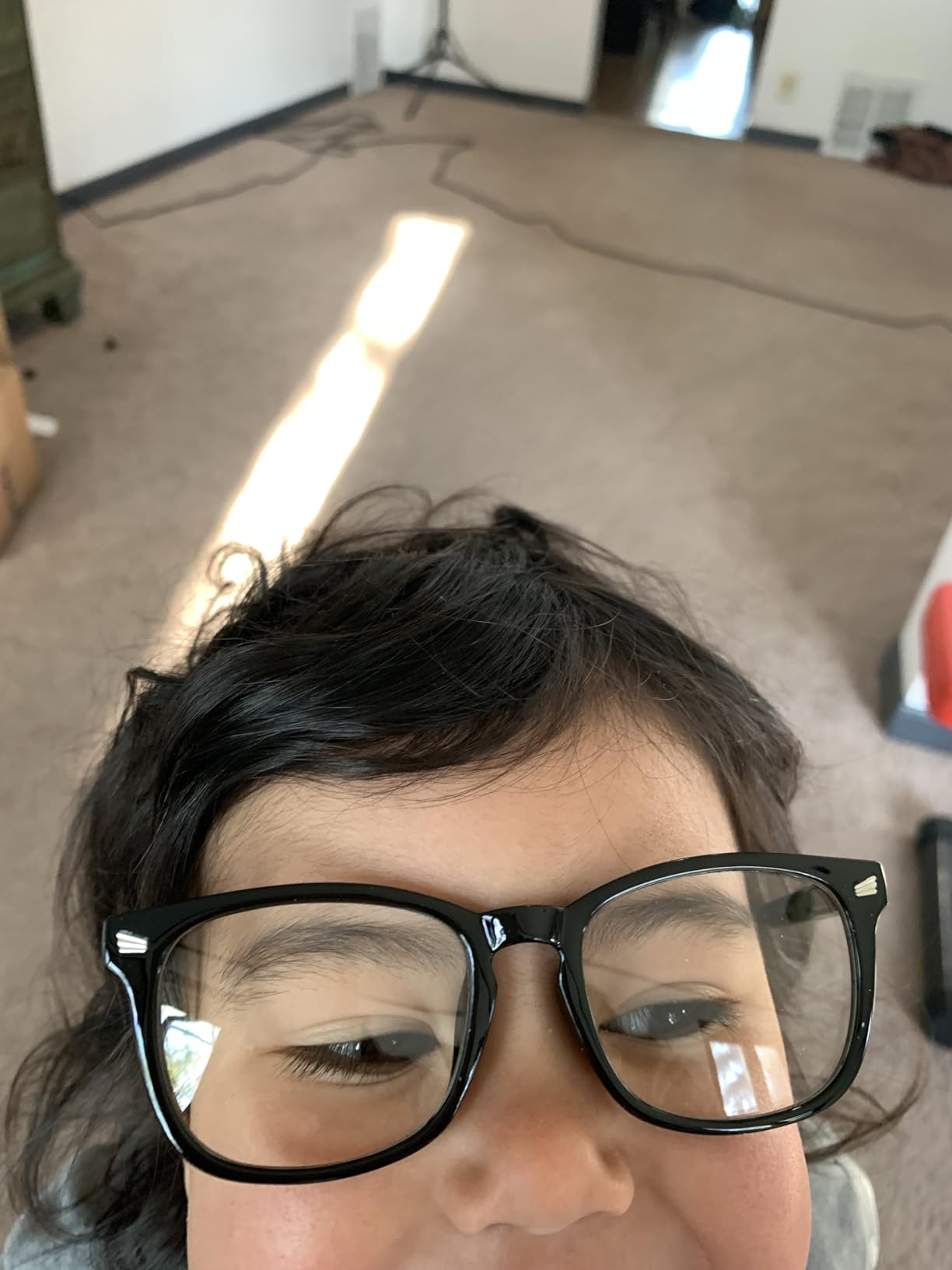 Blue Light Blocking Glasses for Kids Boys Girls Computer Glasses TR90 Unbreakable Anti-Glare UV400 age 2-18 customer photo 2