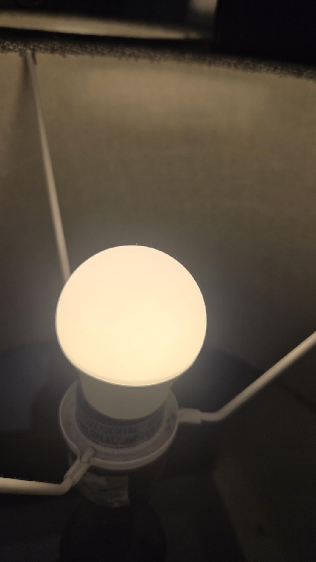Vgogfly Red Light Bulb for Sleep Dimmable - Mood Setting Blue Light Blocking, A15 3W (25 Watt Equivalent) E26 Base for Bedroom (2 Pack) customer photo 1