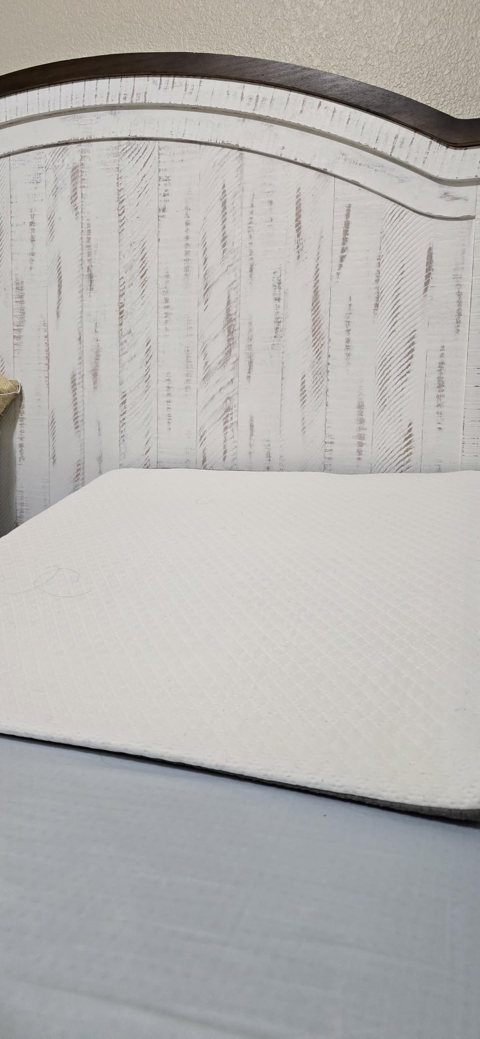 Kolbs Bed Wedge Pillow for Sleep Apnea, Acid Reflux, and Back Pain Relief, with Chic Jacquard Cover - Headboard Wedges for Sleeping (19