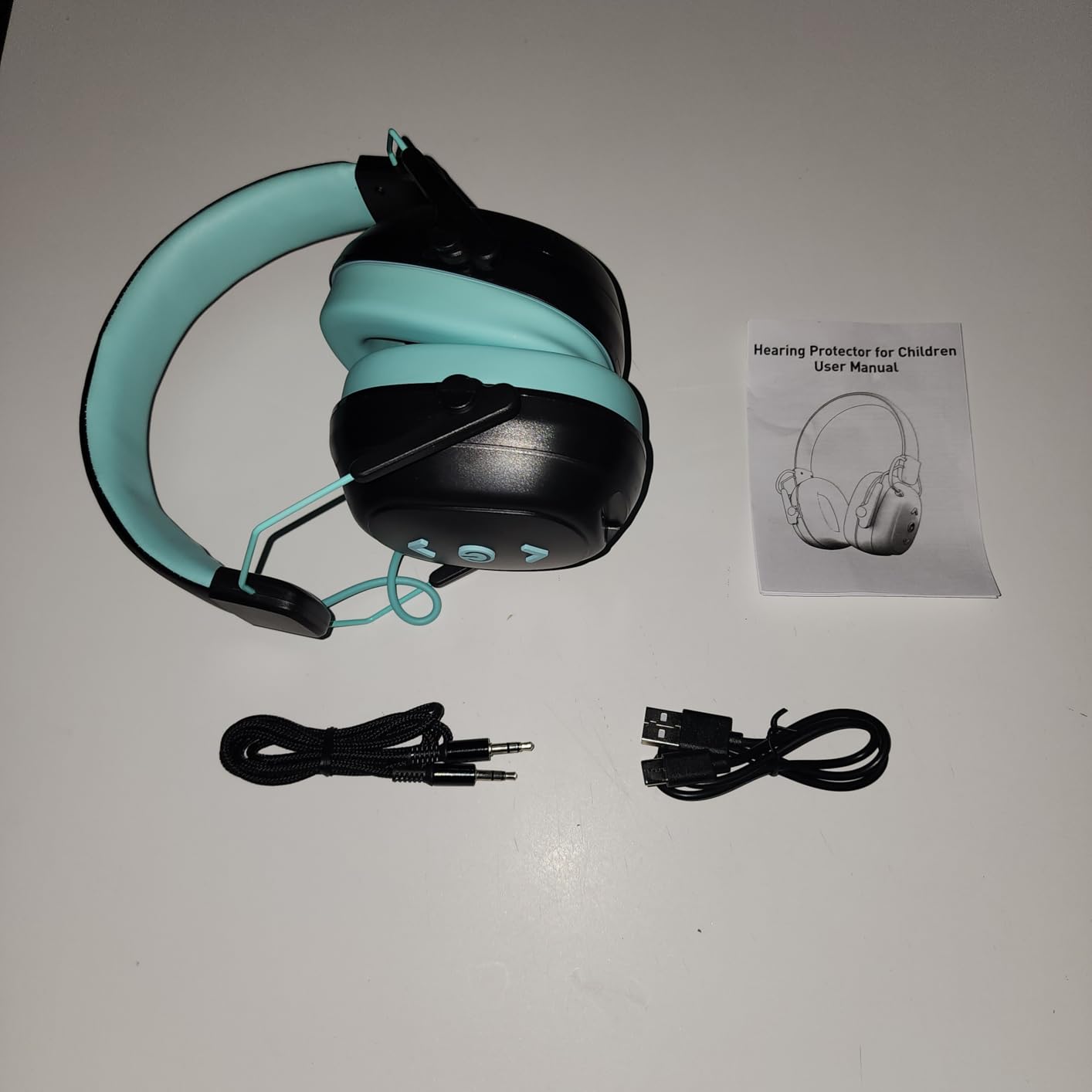 Sensory Headphones for Autism Kids Aldult, Sound Proof Ear Hearing Protection Noise Cancelling Ear Muff, 29dB SNR Noise Reduction 80H Playtime Bluetooth 6.0 Earmuff for Shooting Gun Range(Black) customer photo 2