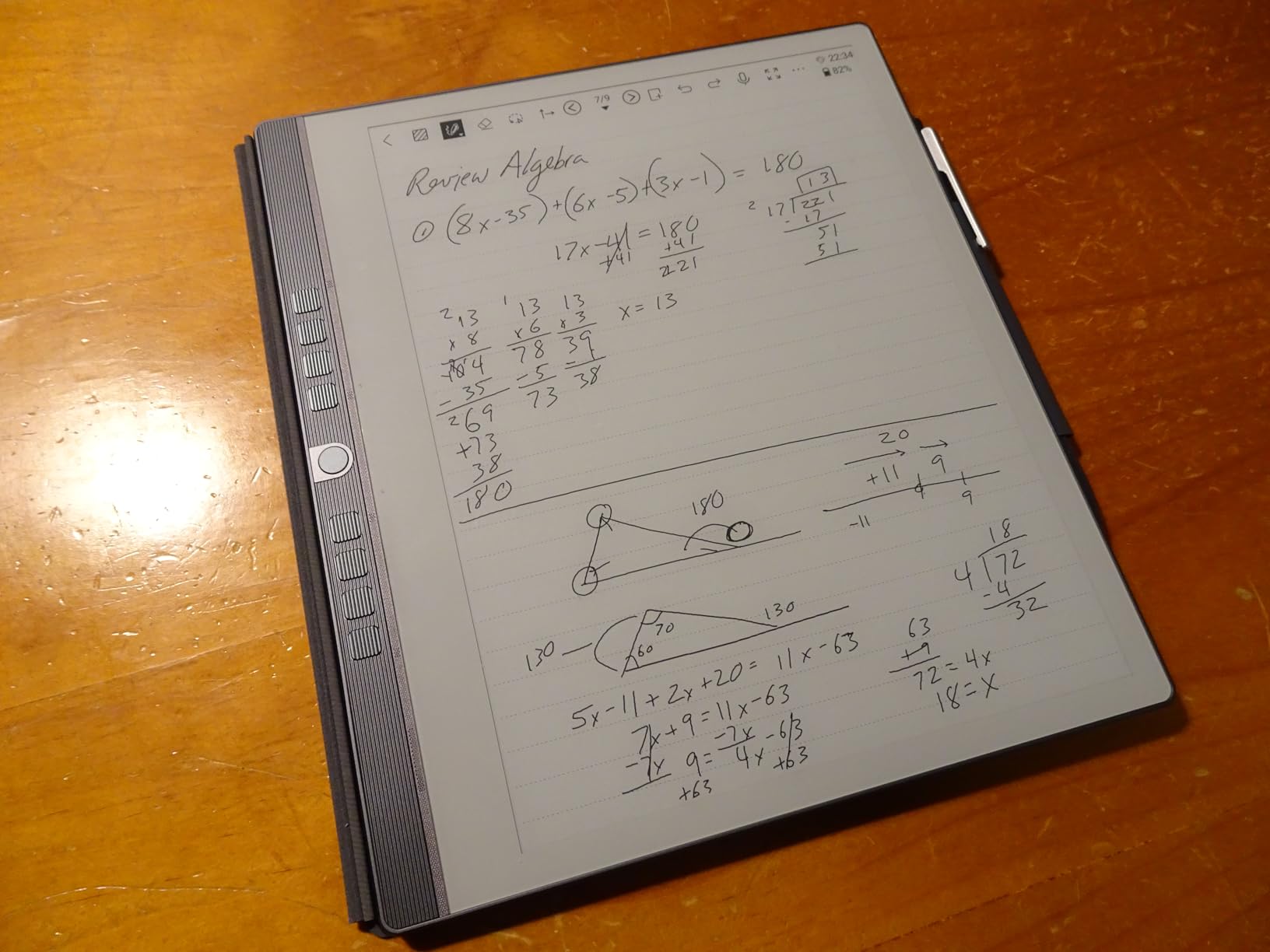Penstar eNote2 E-Ink Digital Notebook with Pen, 10.3