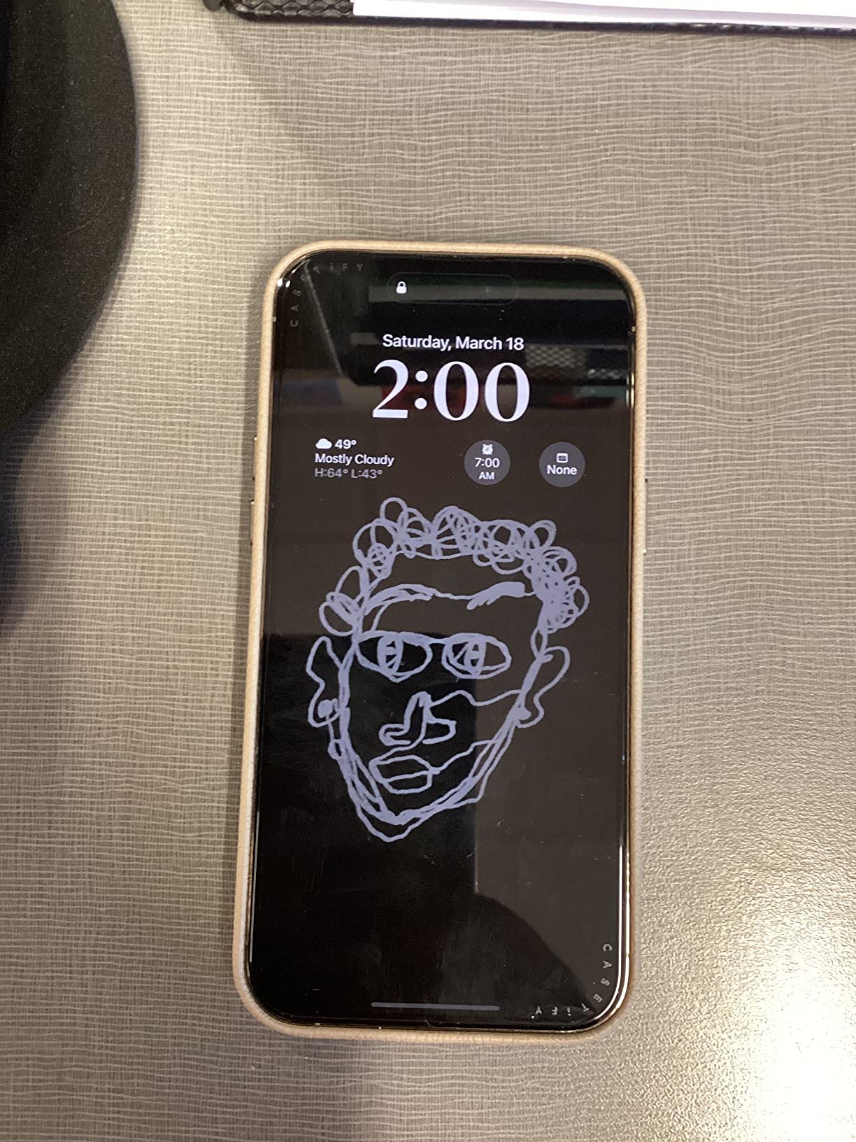 CASETiFY Impact Anti-Blue Light iPhone 17 Screen Protector [Anti-Bluelight / 9H aluminosilicate glass, applicator included] customer photo 1