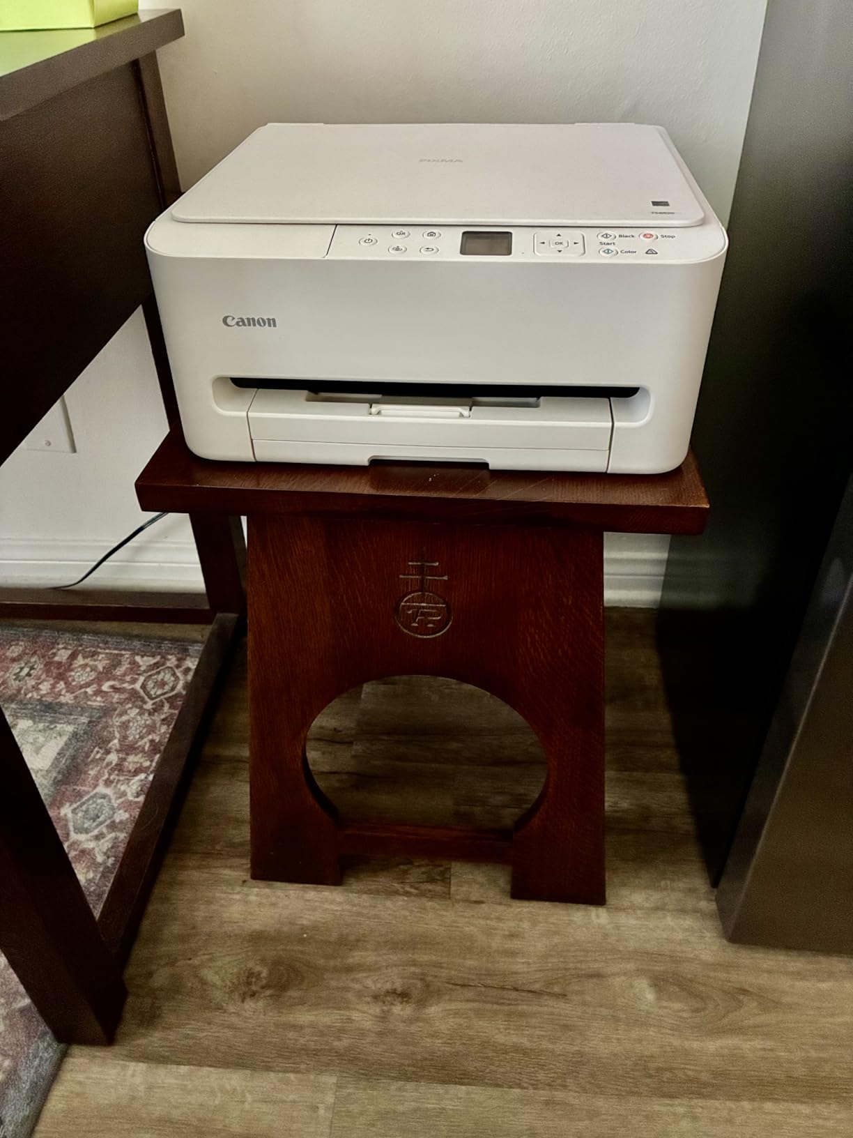 Canon PIXMA TS6520 Wireless Color Inkjet Printer, Duplex Printing, Copier/Scanner, 1.42