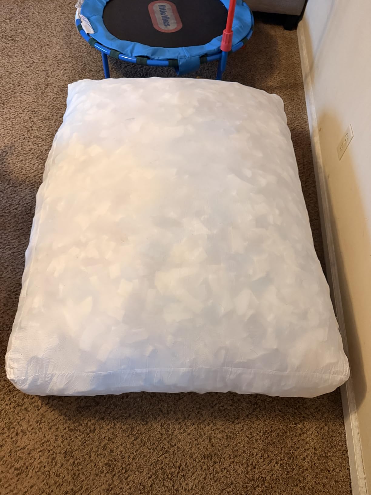 SaferBounce Crash Pad for Kids Sensory | Big 5Ft x 5Ft, 3Ft x 4Ft Or 3Ft x 3Ft | Autism Sensory Crash Mat for Jumping Play | Crashpad | Soft Foam Landing Pad | Giant Mat Pillow | Climbing, Gymnastics customer photo 2