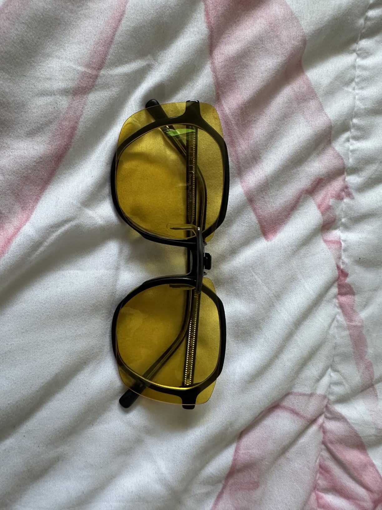 Night Driving Glasses Clip On Night Vision Glasses HD Polarized Yellow Lens Compact Fit Non-Flip Up customer photo 2