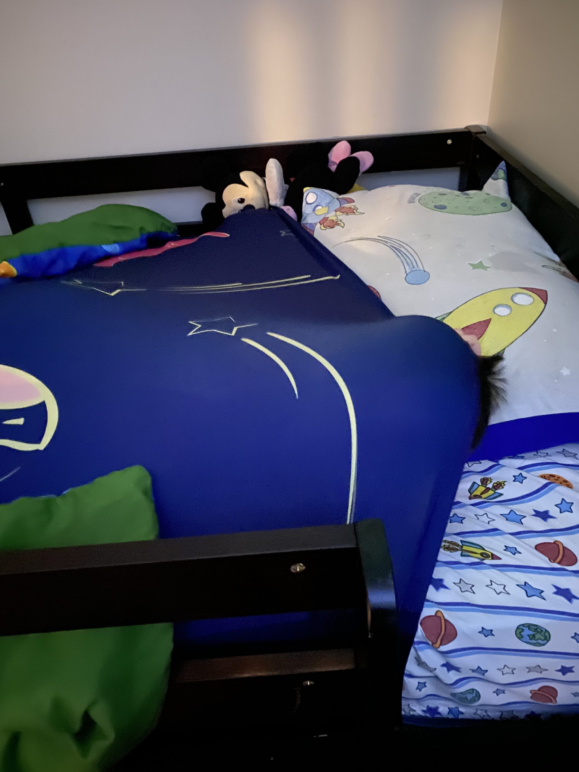 Deep Pressure Sensory Bed Sheet - Full Sensory Compression Sheet Breathable Sleep Pod Blanket for Better Sleep Support - Calming Compression Blankets for Kids and Adults, Starlight Sky customer photo 2