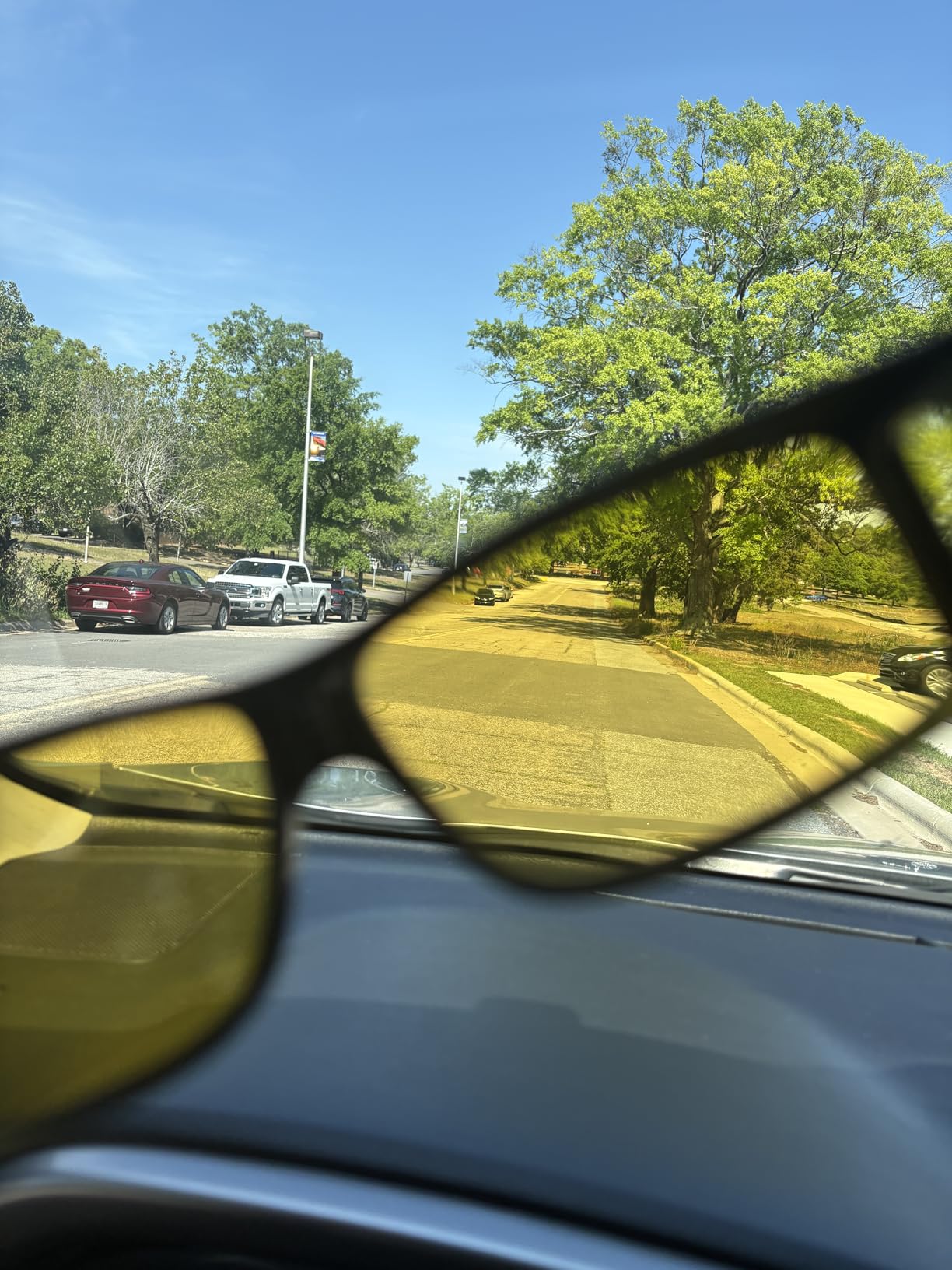 Night Driving Glasses for Men Women, Fit Over Glasses Anti Glare Polarized Night Vision Glasses for Driving,HD Lens customer photo 2