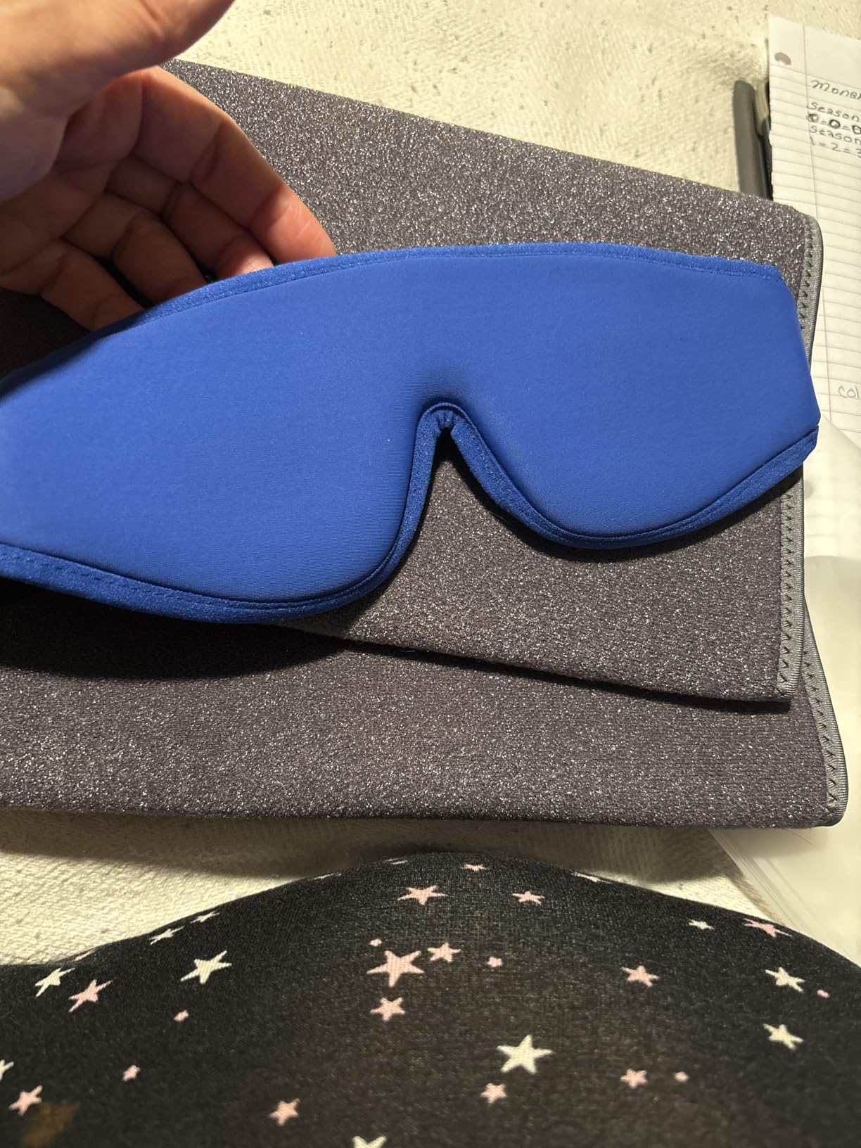 Cooling Gel Eye Mask for Puffy Eyes, Larger Full-Eye Cold Compress for Swelling, Ice-Cold Gel Therapy, Forehead & Upper Cheek Cooling Relief, Reusable Ice Pack for Eyes, FSA Eligible HSA, Black customer photo 1