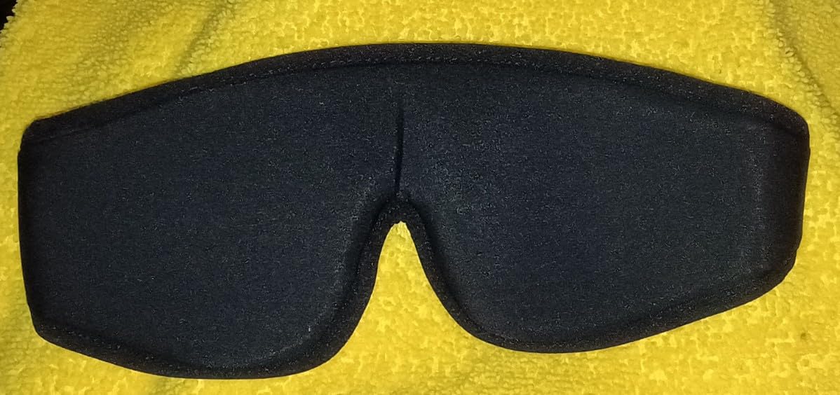 Cooling Gel Eye Mask for Puffy Eyes, Larger Full-Eye Cold Compress for Swelling, Ice-Cold Gel Therapy, Forehead & Upper Cheek Cooling Relief, Reusable Ice Pack for Eyes, FSA Eligible HSA, Black customer photo 2