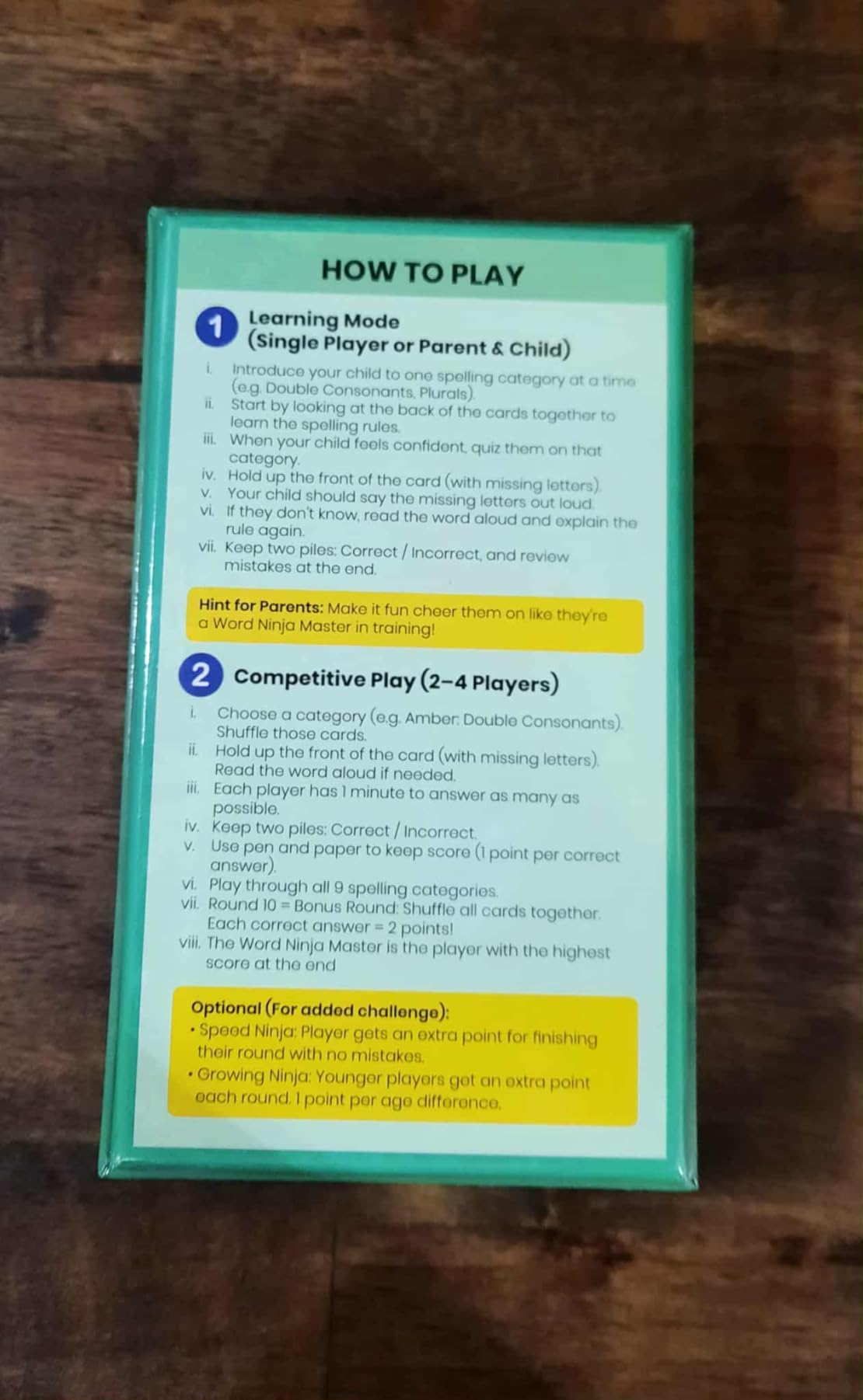 Spelling Game for Kids Ages 5-10, Flashcards Phonics Game, Educational Learning Game for 1st, 2nd, 3rd, 4th Grade Teachers, Classrooms or Homeschool, Learn to Spell Words, Dyslexia Friendly Literacy customer photo 2
