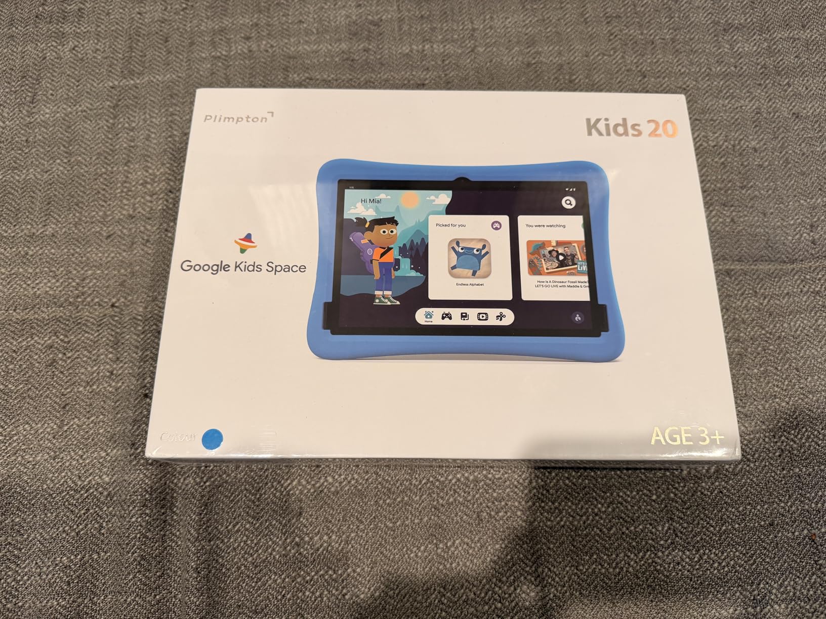 Plimpton Kids Tablet 10 Inch - 2026 Upgraded Android 15 Tablet for Kids with Case Included, Octa-Core, Google Kids Space, Parental Control, 4GB+64GB, WiFi, BT5.3, YouTube, Great Gift for Toddler customer photo 1