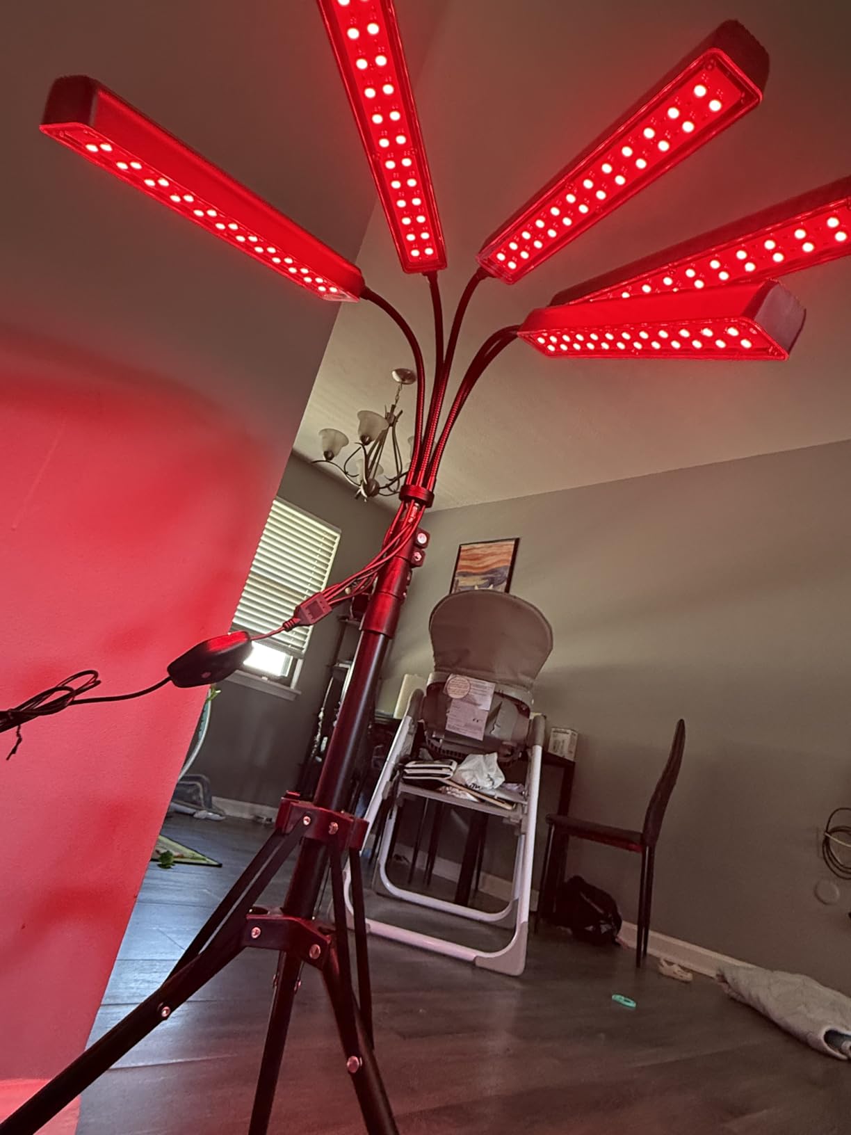 Red Light Therapy for Face and Body, Red Infrared Light Therapy Lamp with Stand Led 660nm Red Light-Therapy& 850nm Infrared Light Device for Body Gift for Her customer photo 2