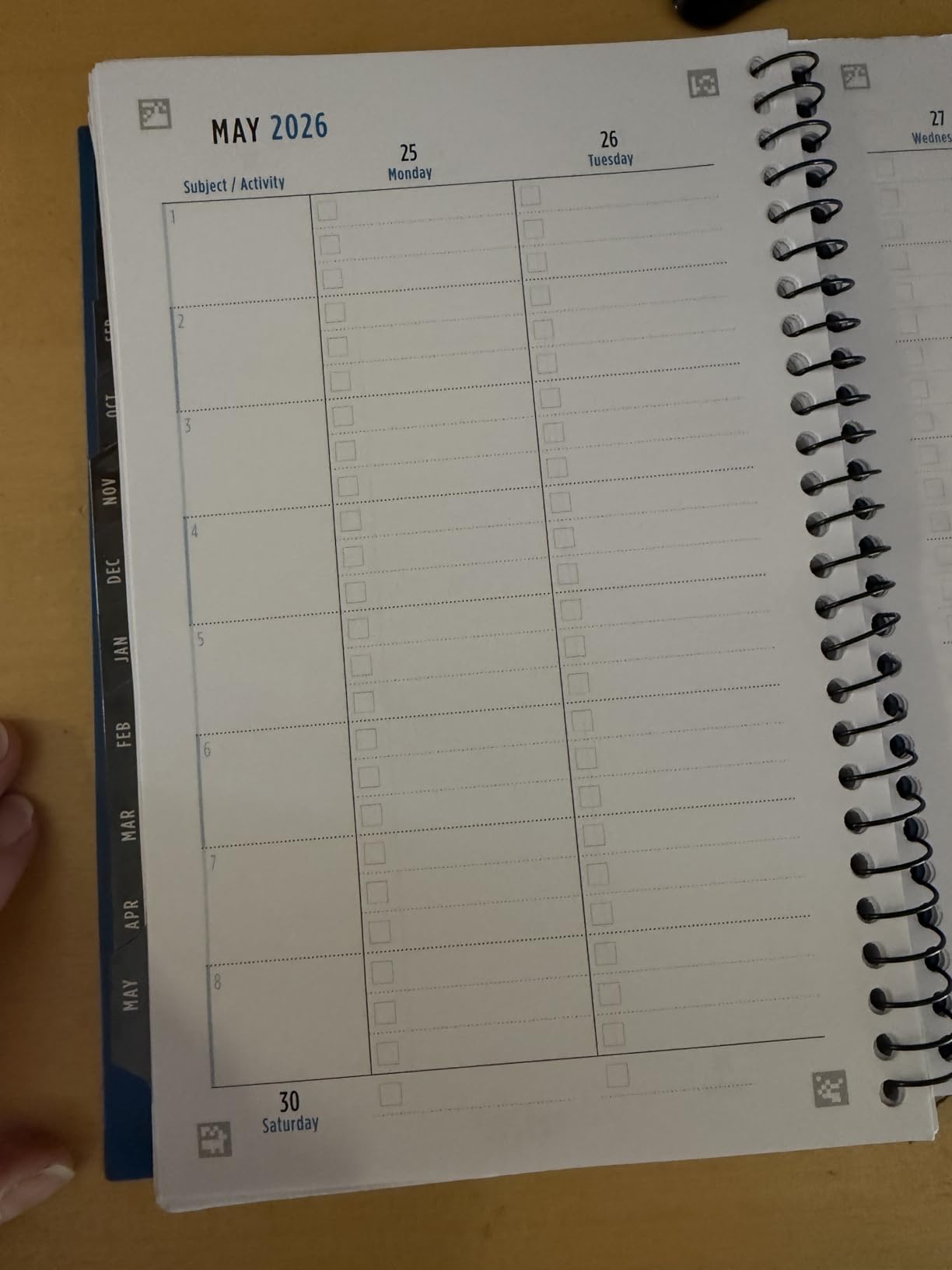 Five Star Planner 2026-2027 Weekly & Monthly Academic 12-Month July-June Advance Student Planner + Study App, 8-1/2