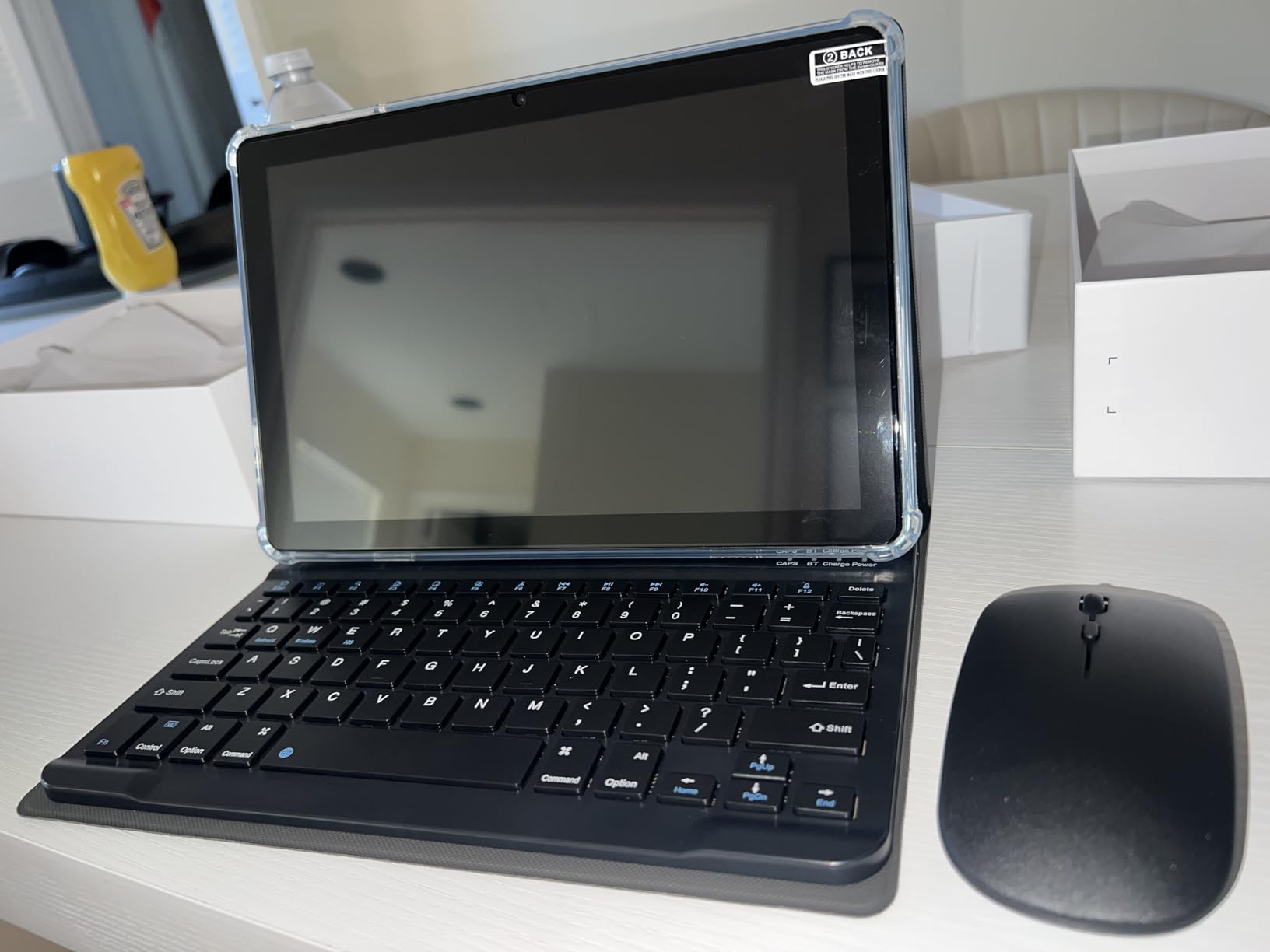 Android Tablet with Keyboard, 2026 Upgraded Android 16 tablet with 24GB+256GB+2TB Expand, 10 inch Tablet PC with 8-Core, Gemini AI, WiFi, 8000mAh, GPS, 2-in-1 Tablet with Case/Mouse/Stylus (Black Case) customer photo 2