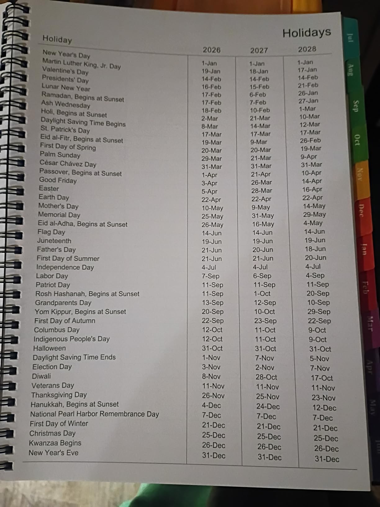 Planner 2026-2027, Academic Planner 2026-2027 - 2026-2027 Weekly and Monthly Planner, A4(9