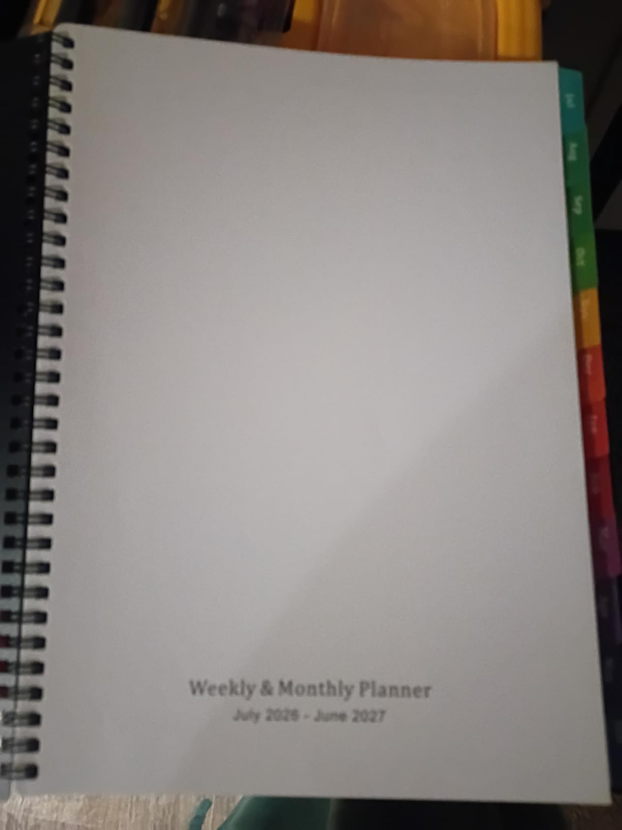 Planner 2026-2027, Academic Planner 2026-2027 - 2026-2027 Weekly and Monthly Planner, A4(9
