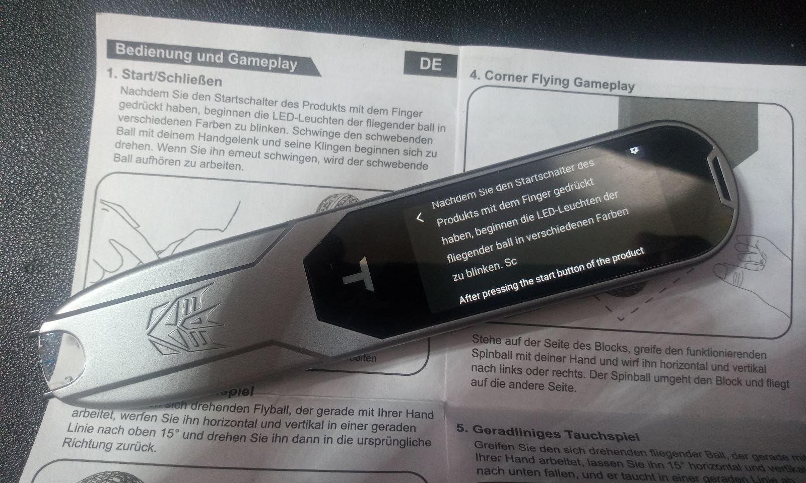 Reading Pen for Dyslexia, Traductor De Voz Instantaneo, Pen Scanner Text to Speech Device, Scan Reading Pen OCR Digital Pen Reader, Wireless Translation Pen Scanner for Students Adults customer photo 1
