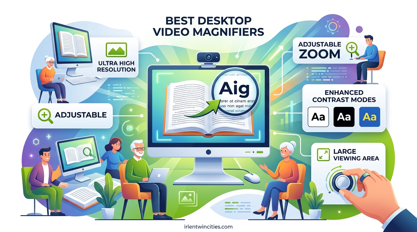 Best Desktop Video Magnifiers for Low Vision