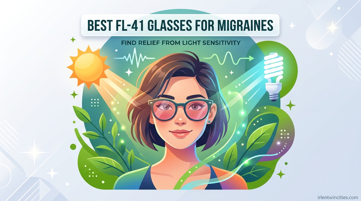 Best FL-41 Glasses for Migraines