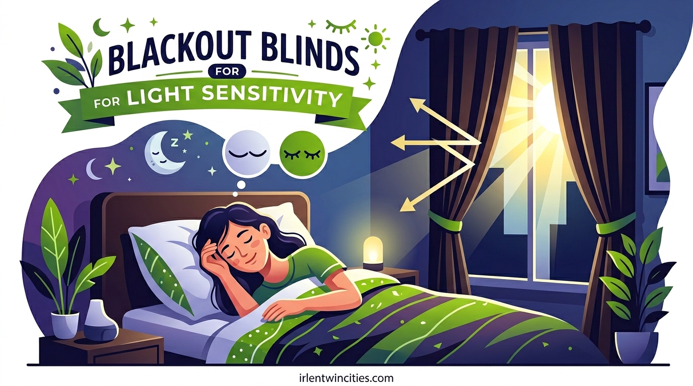 Blackout Blinds for Light Sensitivity