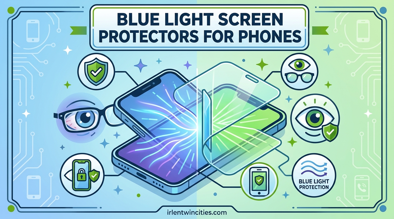 Blue Light Screen Protectors for Phones