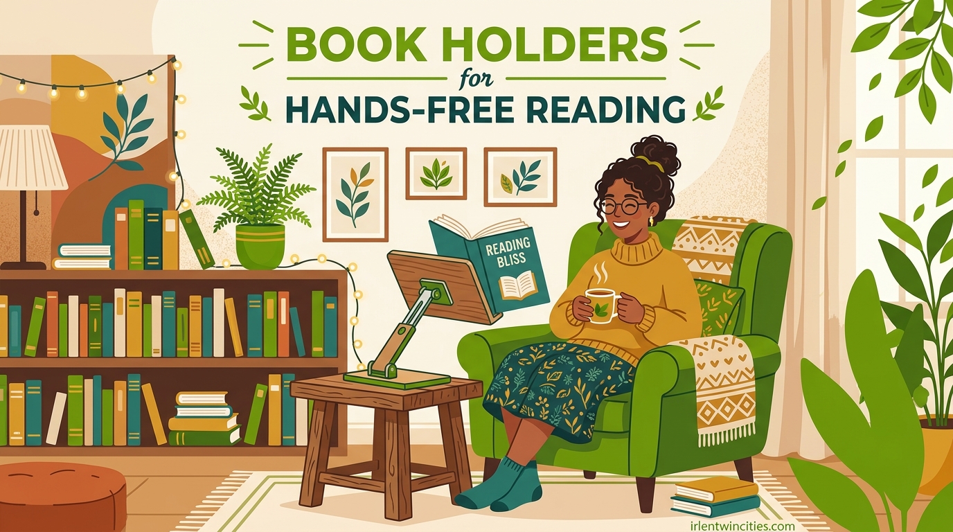 Book Holders for Hands-Free Reading