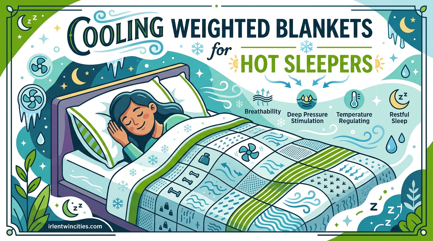 Cooling Weighted Blankets for Hot Sleepers