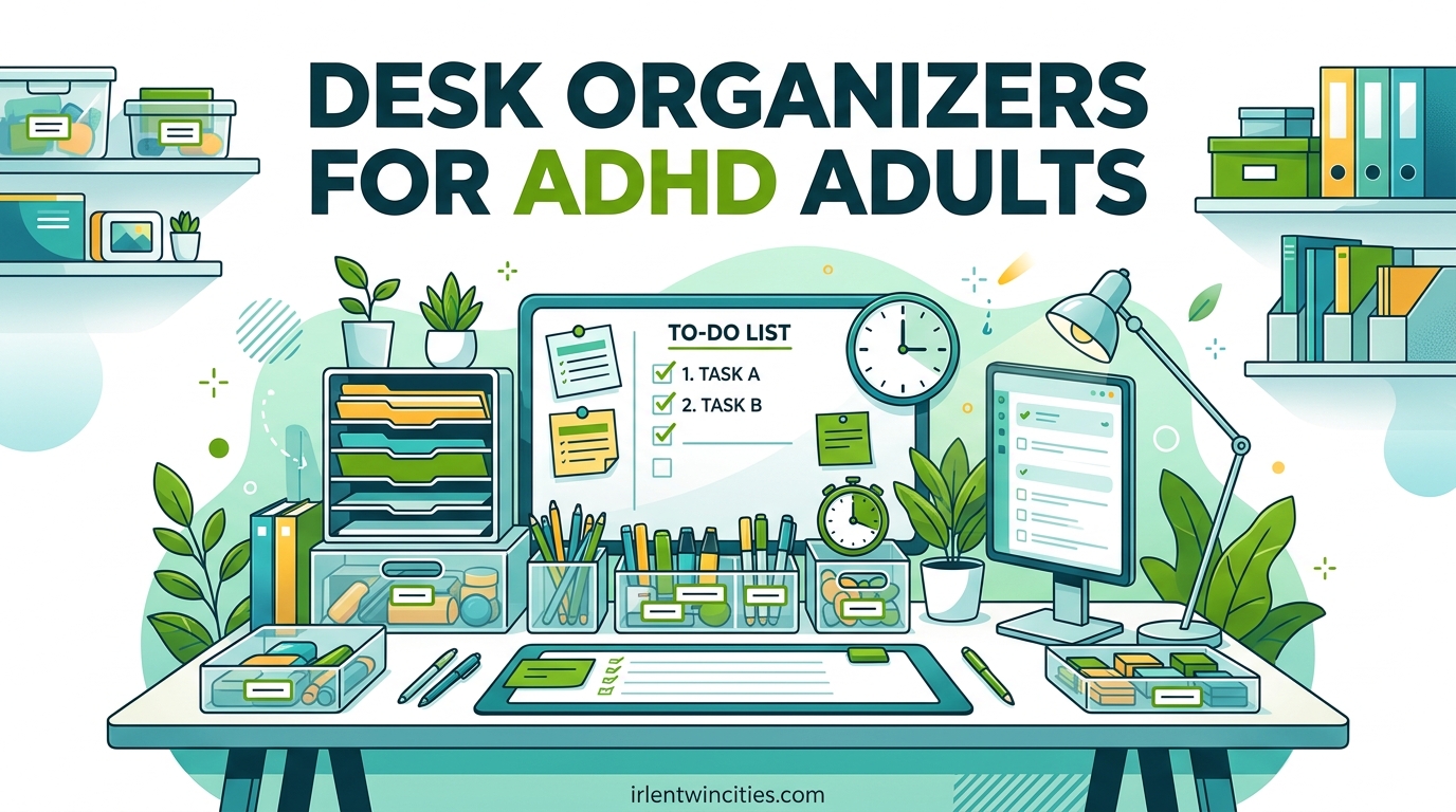 Desk Organizers for ADHD Adults
