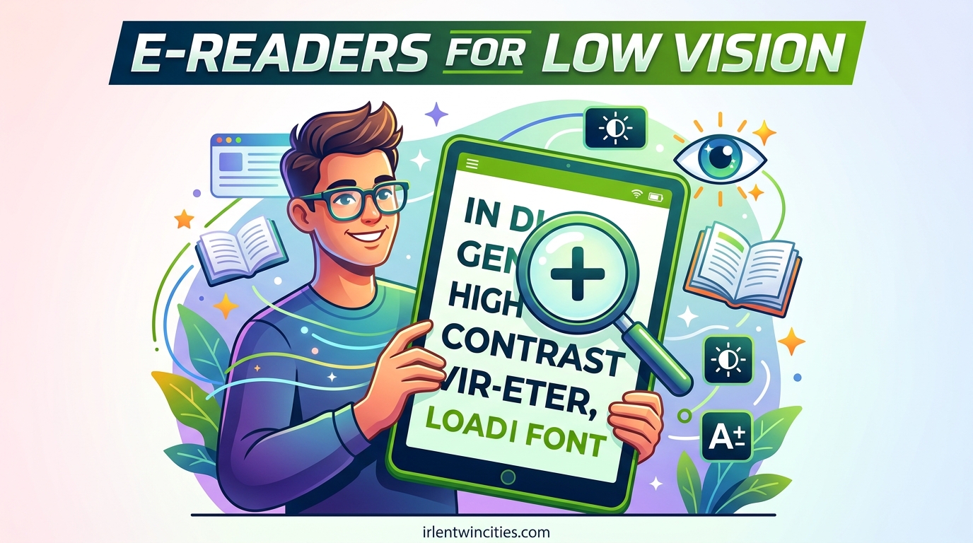 E-Readers for Low Vision