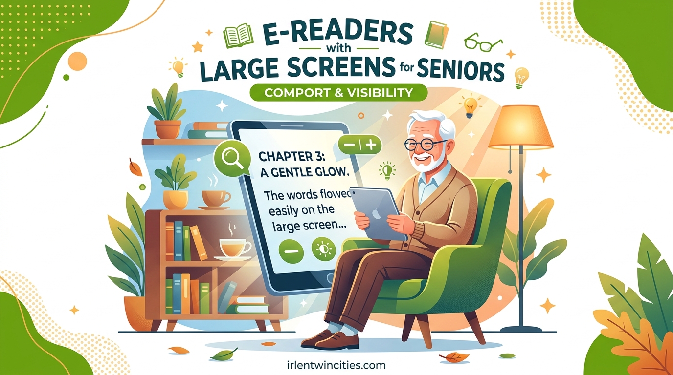 E-Readers with Large Screens for Seniors