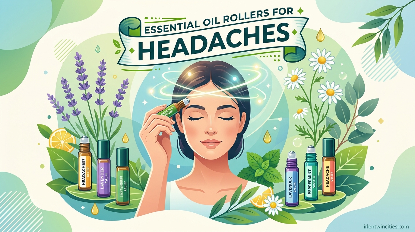 Essential Oil Rollers for Headaches