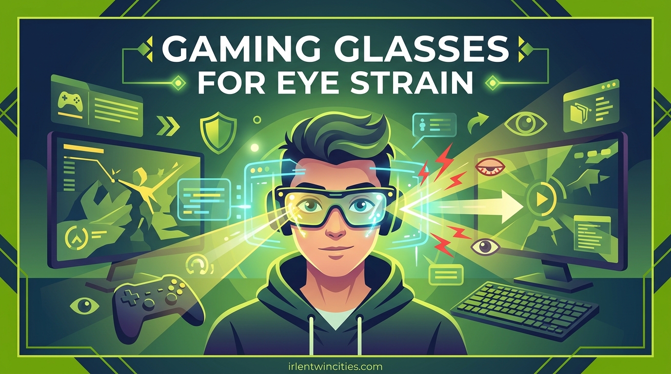 Gaming Glasses for Eye Strain