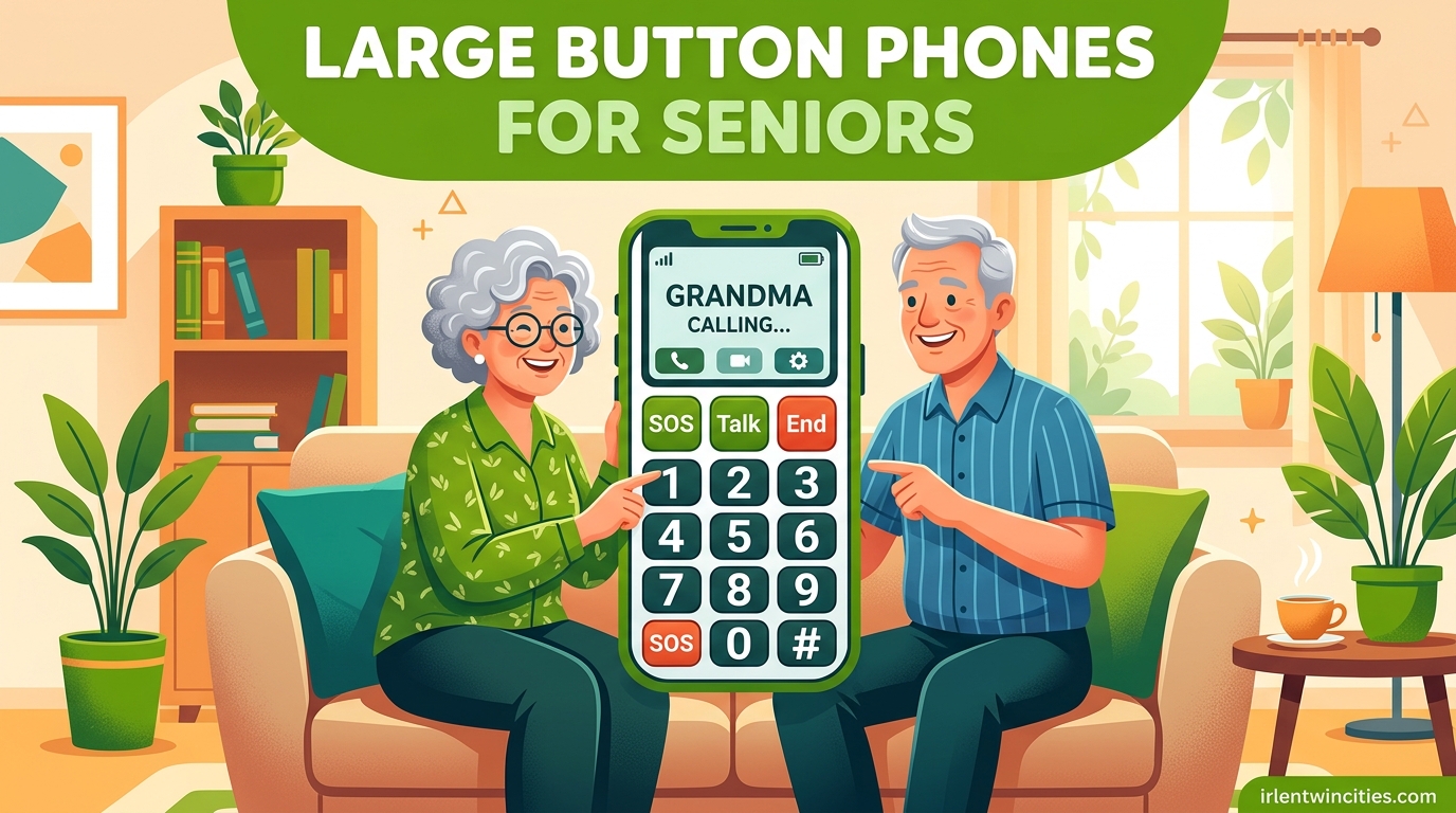 Large Button Phones for Seniors