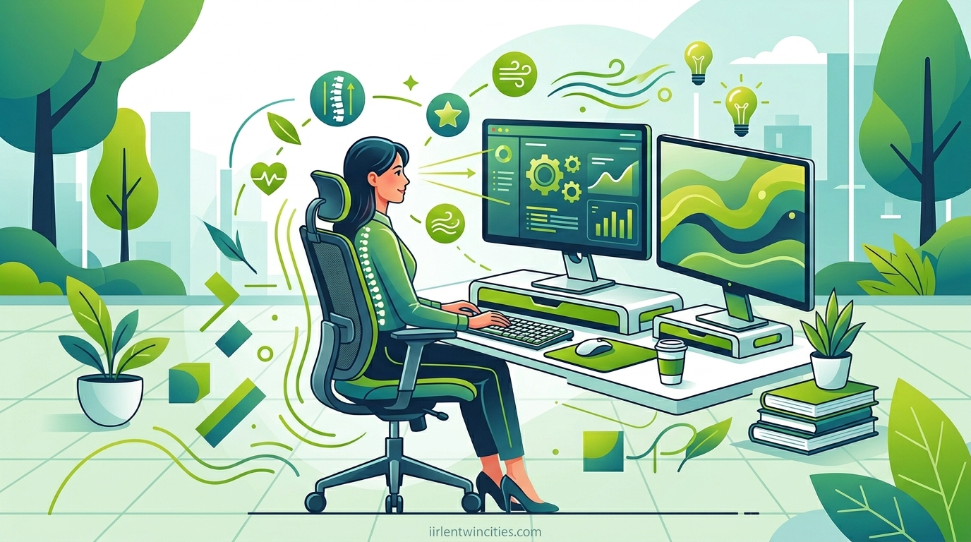 Monitor Risers for Ergonomics
