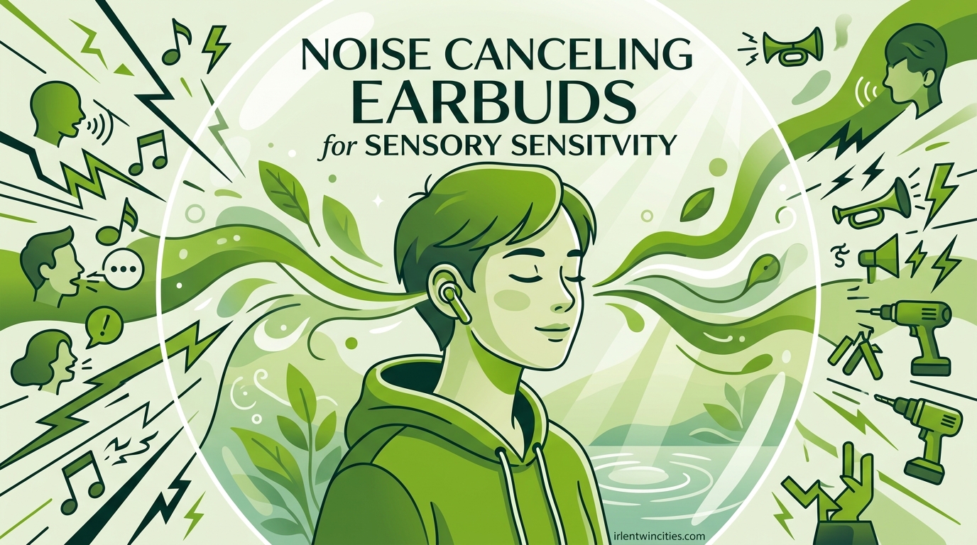 Noise Canceling Earbuds for Sensory Sensitivity