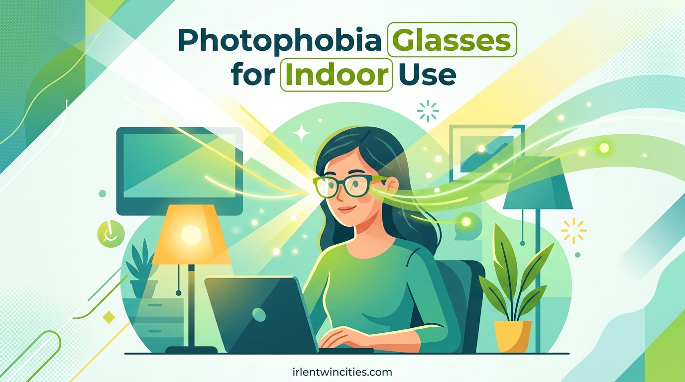 Photophobia Glasses for Indoor Use